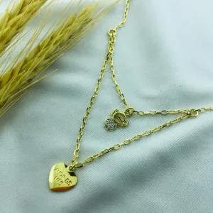 COLAR DUPLO AMOR DE MÃE FILHO(A)