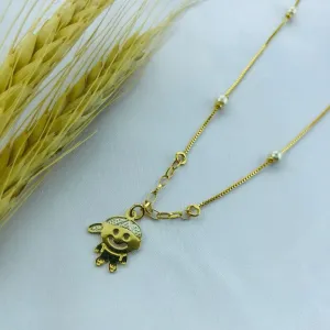 COLAR PEROLAS MENINO