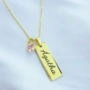 COLAR PERSONALIZADO COM PING FILHO