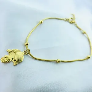 PULSEIRA DELICADA COM PING MENINO E MENINA