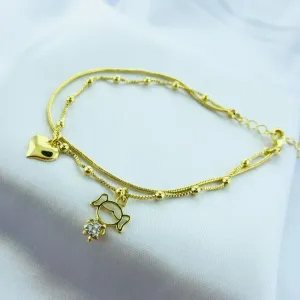 PULSEIRA DUPLA CORAÇÃO E FILHOS