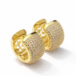 Argola Cravejada Luxo