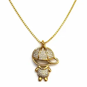 Colar Menino com Boné