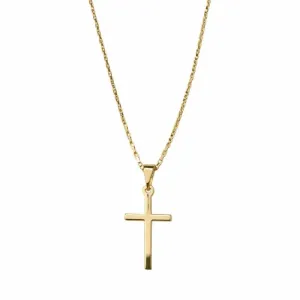 Colar Cruz Delicada Masculina 60cm