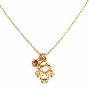 Colar Menina com Ponto de Luz