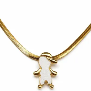 Colar Menino com Corrente Malha