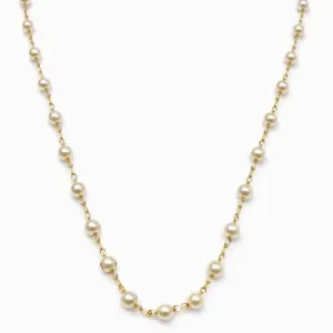 Colar Pérolas Delicadas 80cm