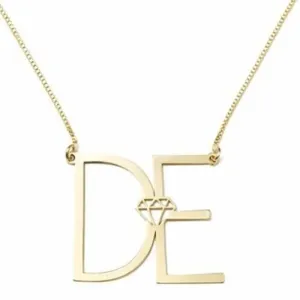 Colar Personalizado com Iniciais