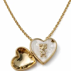 Colar Relicário Coração Menina
