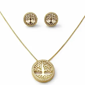 Conjunto Árvore da Vida Cravejado