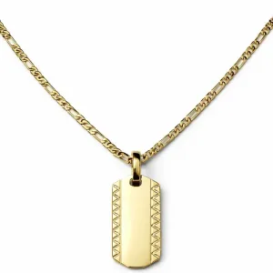 Corrente Masculina com Pingente Placa