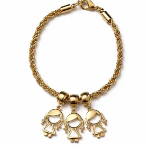 Pulseira Três Meninas