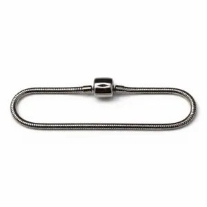 Pulseira Estilo Pandora em Aço