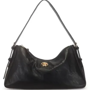 Bolsa Hobo Grande Básica WJ Preta