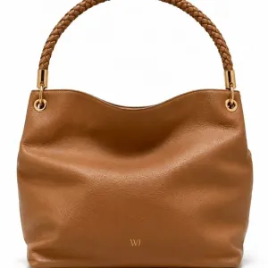 Bolsa Hobo Grande WJ Bege