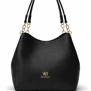 Bolsa Hobo Grande WJ Preta.