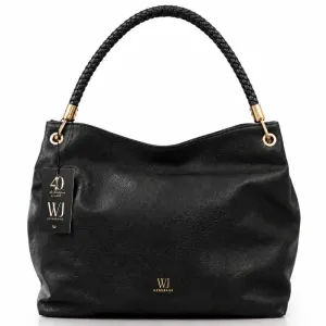 Bolsa Hobo Grande WJ Preto