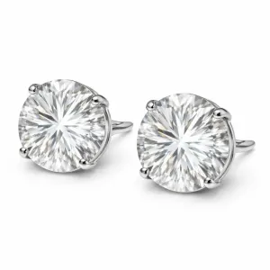 Brinco Ponto de Luz 9mm em Prata 925.