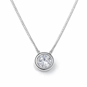 Colar Ponto de Luz em Prata 925