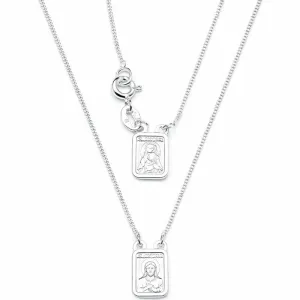 Escapulário Infantil em Prata 925.