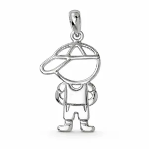 Pingente Menino Prata 925