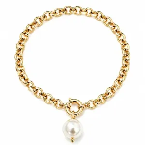 Pulseira Elos Português com Fecho Boia.