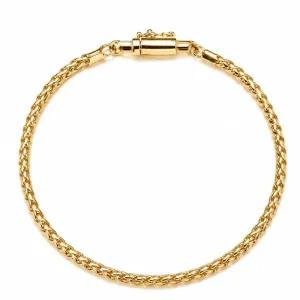 Pulseira Masculina Elos Lacraia 23cm.