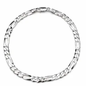 Pulseira Masculina em Prata 925 20cm.