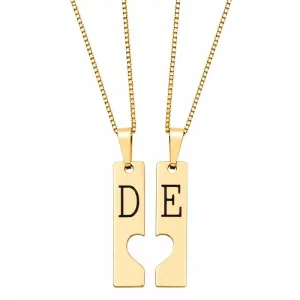 Colar Personalizado com Letras.