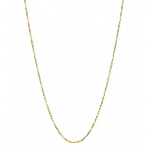 Corrente Veneziana 45cm Banhada a Ouro.