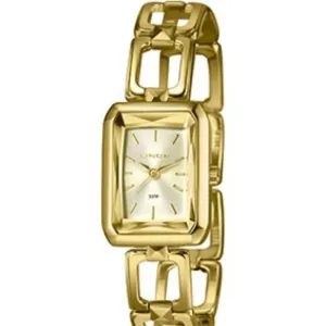 Relógio Feminino Lince Golden Royale.