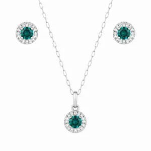 Conjunto Redondo Prata 925 Color