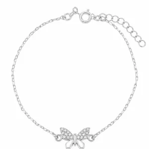 Pulseira Borboleta em Prata 925