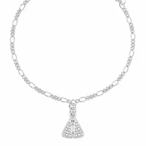 Pulseira Nossa Senhora Aparecida em Prata 925