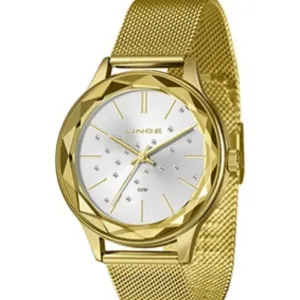 Relógio Feminino Lince Golden Diamond Milano
