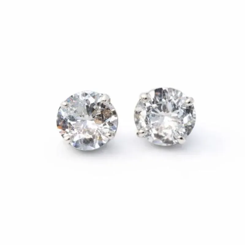 BRINCO PONTO DE LUZ PRATA 925 6MM