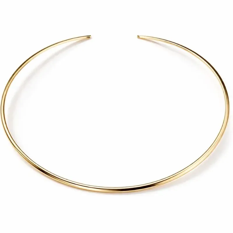 Choker Liso Dourado