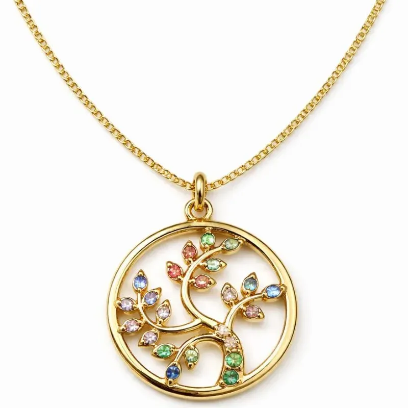 Colar Árvore da Vida Colorida
