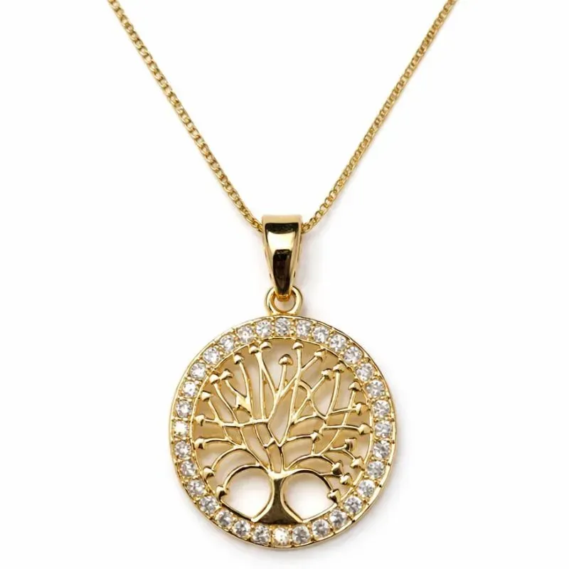 Colar Árvore da Vida Cravejado