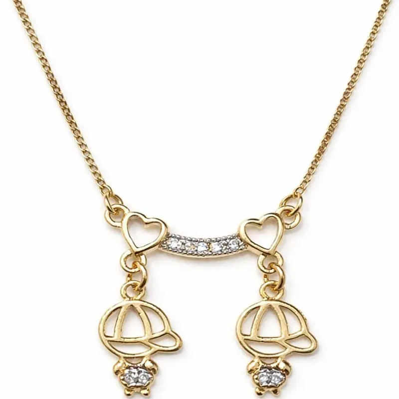 Colar Dois Filhos com Boné