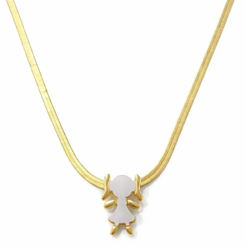 Colar Menina com Madrepérola