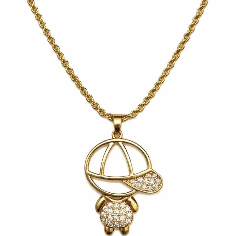 Colar Menino com Boné