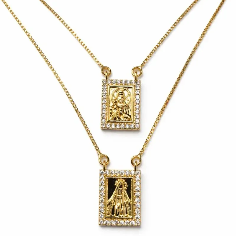 Escapulário com Zircônias