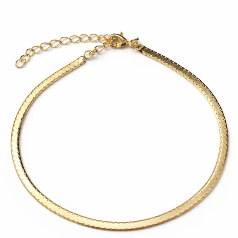 Pulseira Corrente Laminada Flat