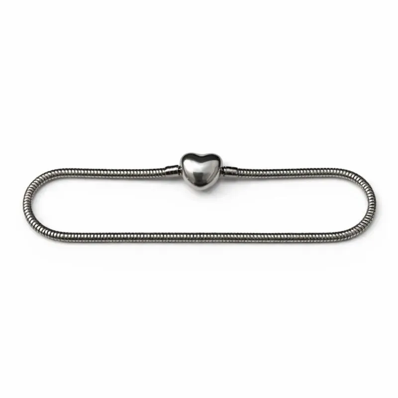 Pulseira Estilo Pandora em Aço