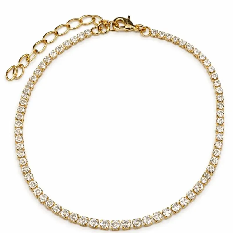 Pulseira Riviera Cravejada Delicada