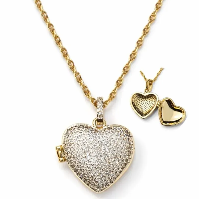 Relicário Coração Personalizado com Foto