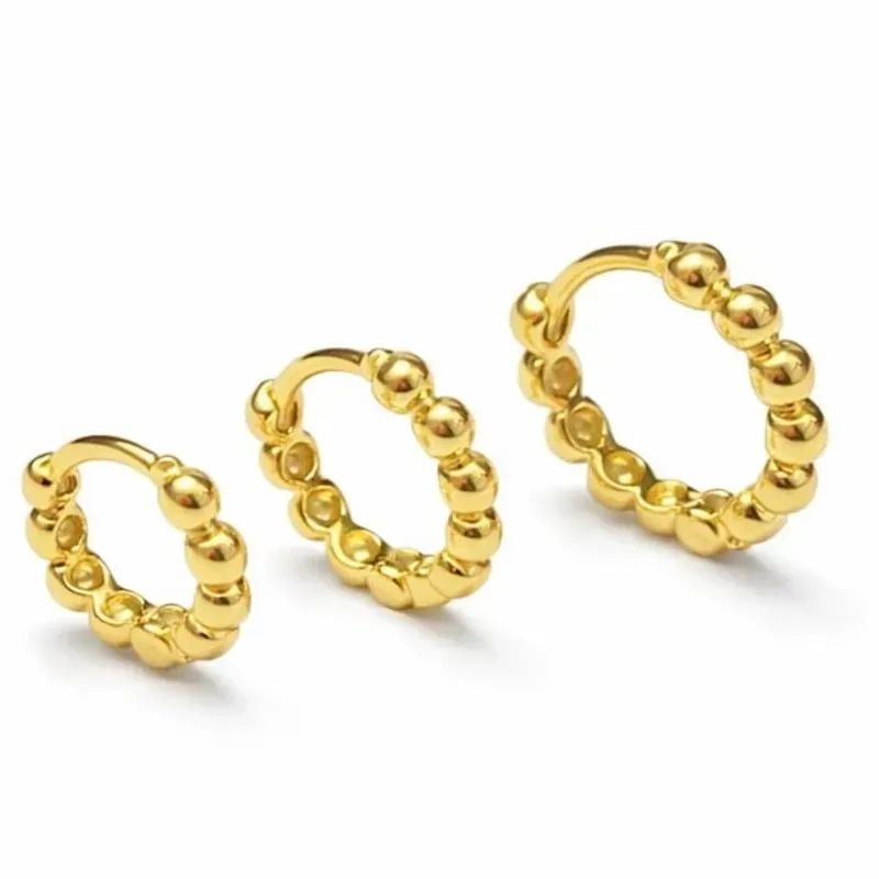 Trio de Argolinhas com Bolinhas