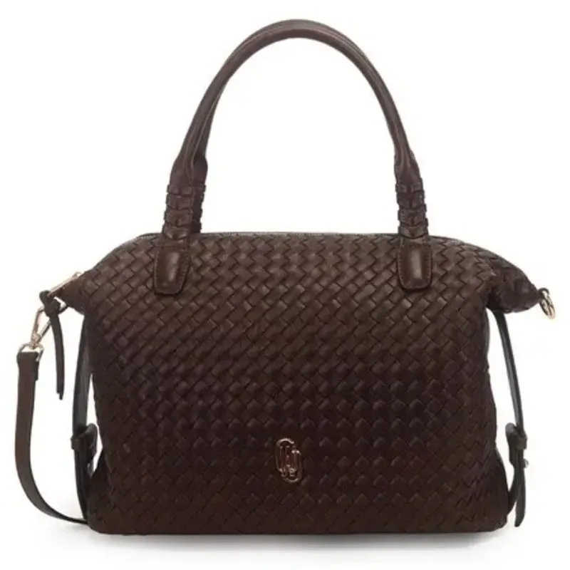 Bolsa Baú Grande Tressê Marrom Café