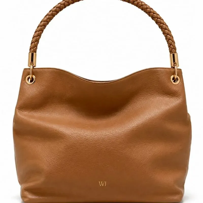 Bolsa Hobo Grande WJ Bege